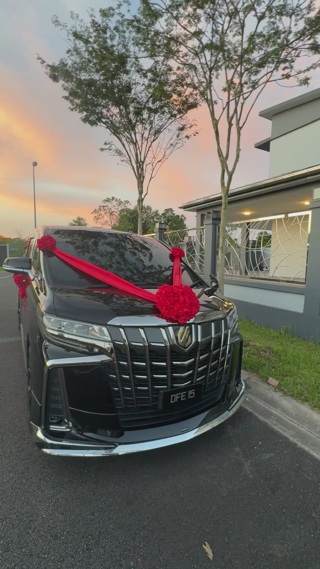 Bridal Car Arrangement
